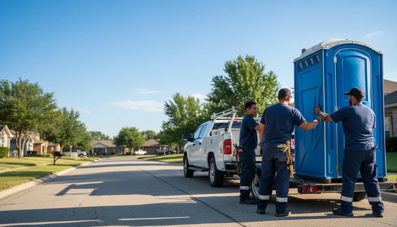 Portable Toilet Rental in Dekalb, IL near me